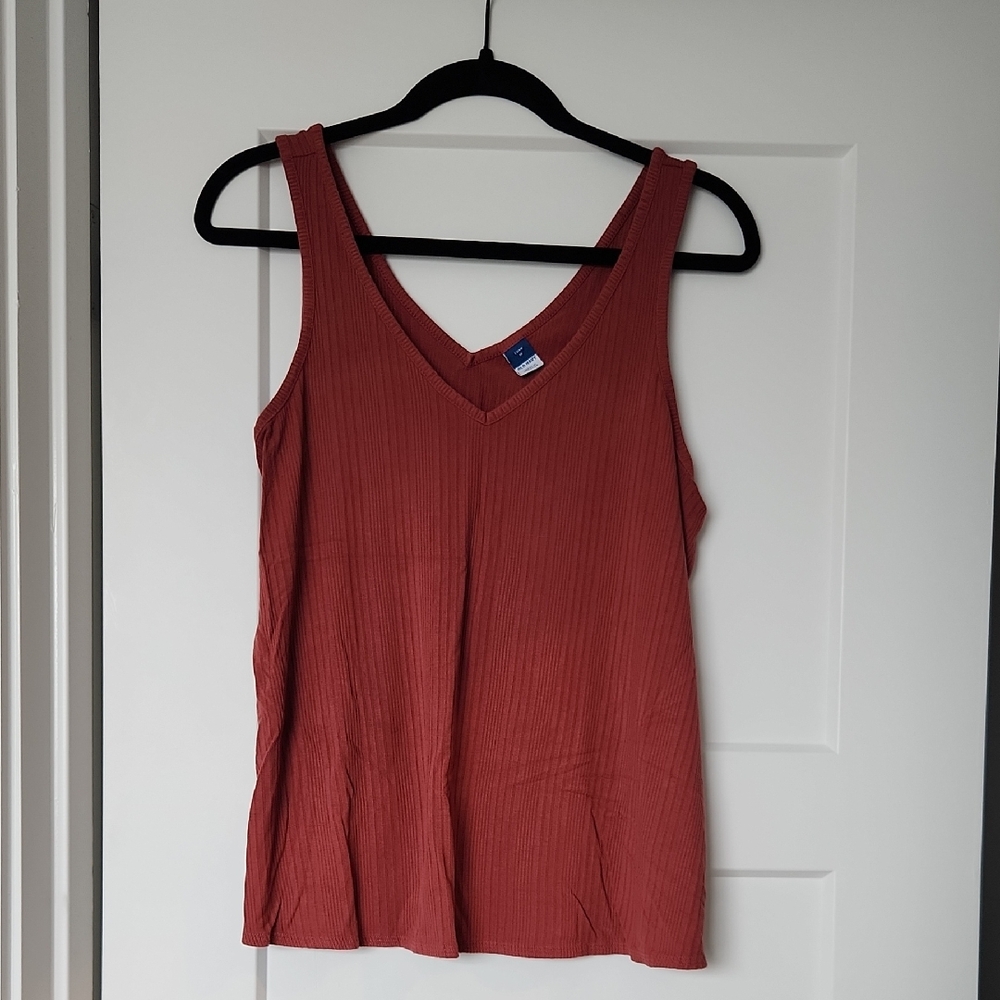 Old Navy Women's Brick Red Tank Top